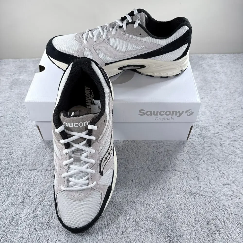 NIB Saucony Ride Millennium Black and White‎ Size 10 M / 11.5 W S70856-4